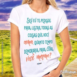 Seu eu te pedisse pra listar