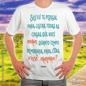 Seu eu te pedisse pra listar